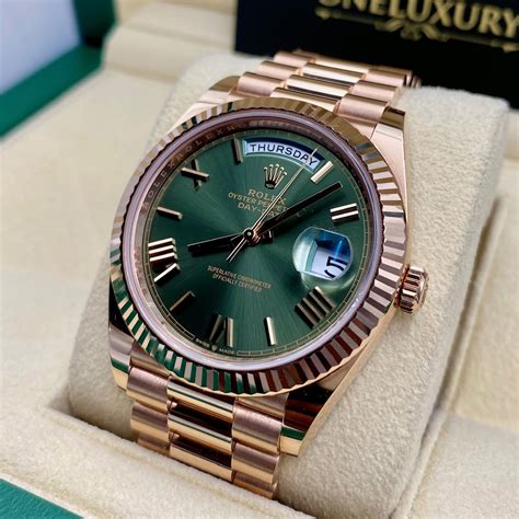 rolex 228235 green|rolex day date ref 228235.